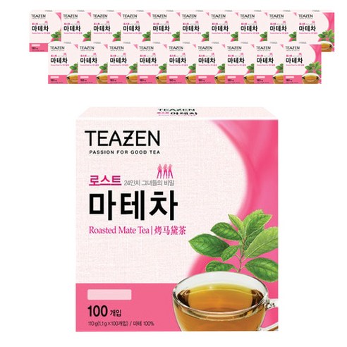 티젠 로스트 마테차, 1.1g, 100개입, 20개