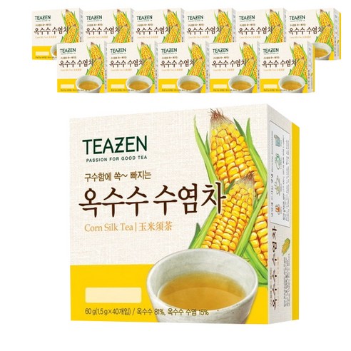 티젠 옥수수 수염차, 1.5g, 40개입