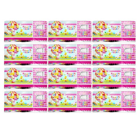 영아트 미술용 팔레트 12p, 핑크