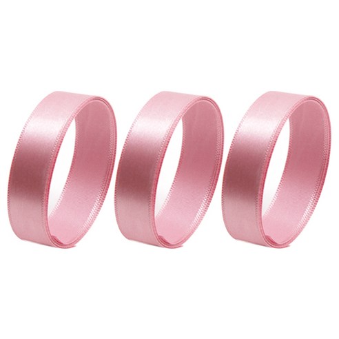 봄91 공단 리본 15mm x 3p, H21 팥색, 45.72m