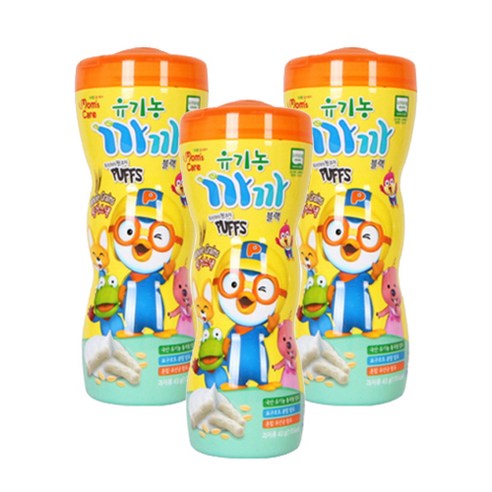 프로엠 맘스케어 유기농 까까 43g, 블랙, 3개