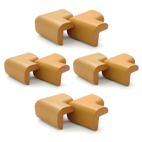 아가드 코너보호대 최고급형 2p, 우드, 8세트, 67mm