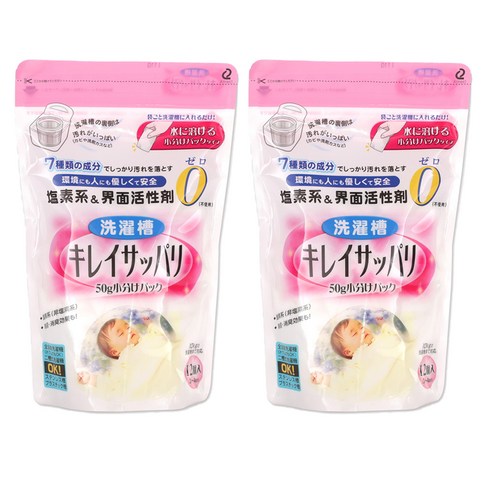 가비제로 세탁조 크리너, 600g, 2개입