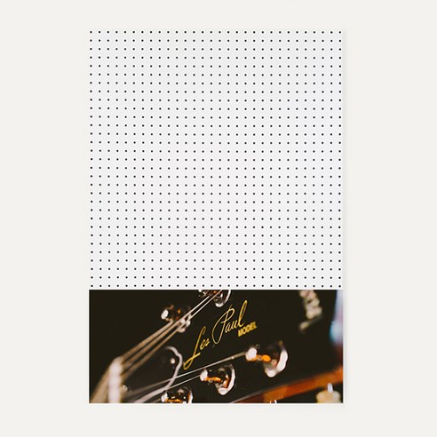 앤비커머스 인테리어 타공판 하 WHITE 60 x 90 cm, 1개, 악기35