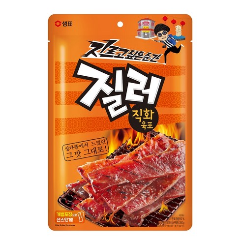 질러 직화육포, 200g, 1개