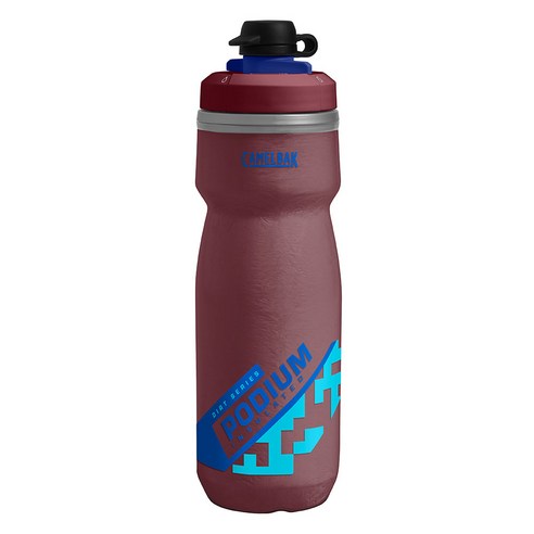 CamelBak 포디엄 더트 시리즈 칠리 물통, Burgundy Blue, 620ml, 1개