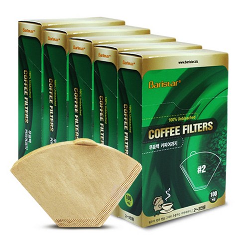 커피 애호가라면 놓칠 수 없는 Baristar 케이스 커피여과지