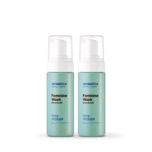 아로마티카 퓨어 앤 소프트 여성청결제, 170ml, 2개입
