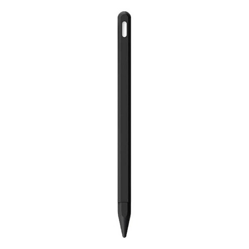 비쉐르 카미칸 애플 펜슬 2 실리콘 케이스, 블랙, 1개