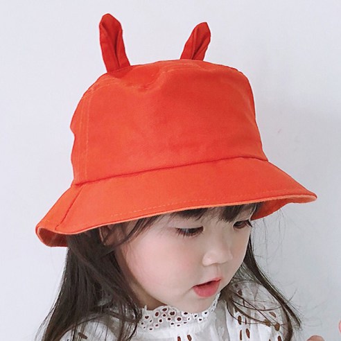 비단길 여아용 하비비 쫑긋 벙거지 썬햇