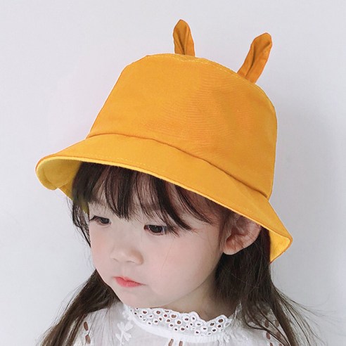 비단길 여아용 하비비 쫑긋 벙거지 썬햇