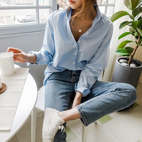 난닝구 여성용 클랑 셔츠