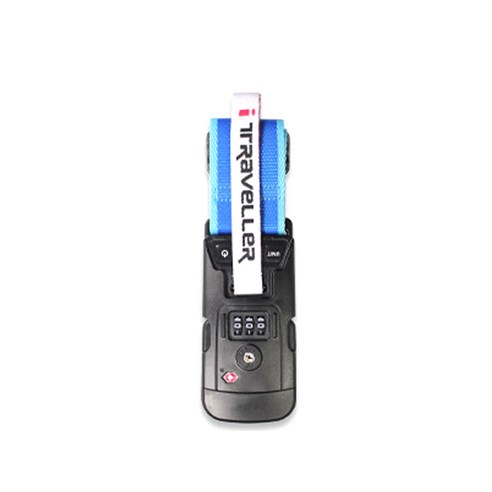 I TRAVELLER 무게측정 비밀번호 캐리어벨트 TM-01