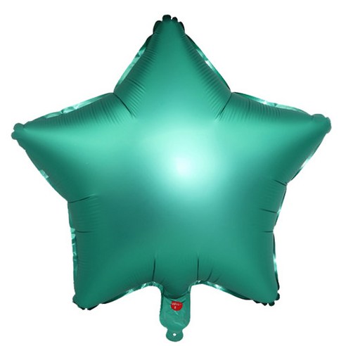 와우파티코리아 별 새틴 럭스 풍선 45cm, 제이드, 5개입