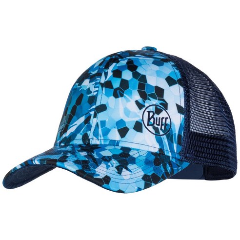 버프 트럭커 캡 라운드4 모자, MOSAIC CAMO MARINE BLUE