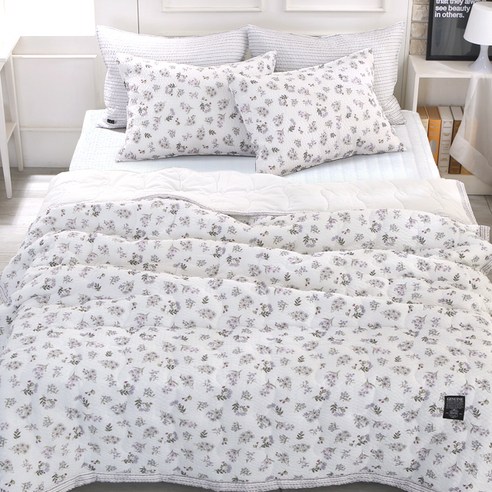 지베딩 셀린플라워 시어서커 침구세트