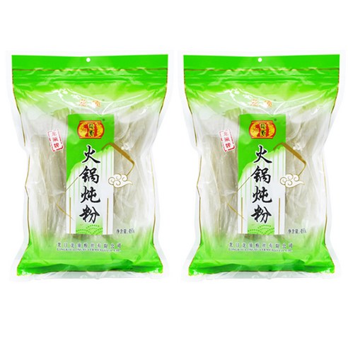 룽쉬 샤브샤브용 넓적당면, 490g, 2개