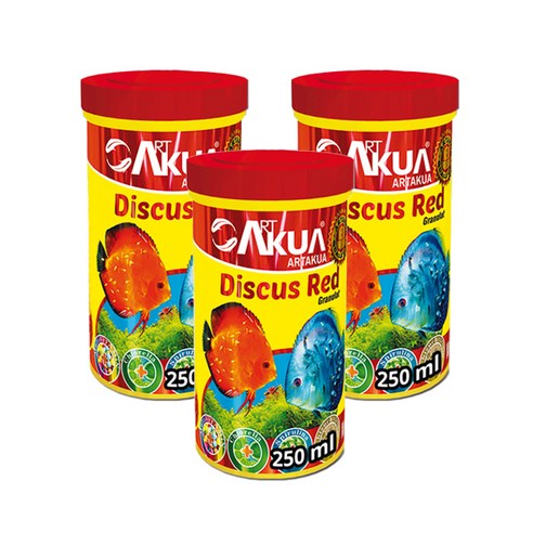 아트아쿠아 디스커스 레드 비트 사료, 250ml, 3개