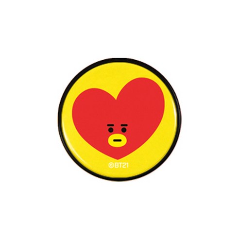 BT21 휴대폰 스탠드 링, 타타, 1개