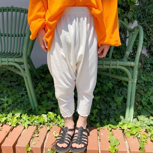 느엘 아동용 삼초여름 롱팬츠
