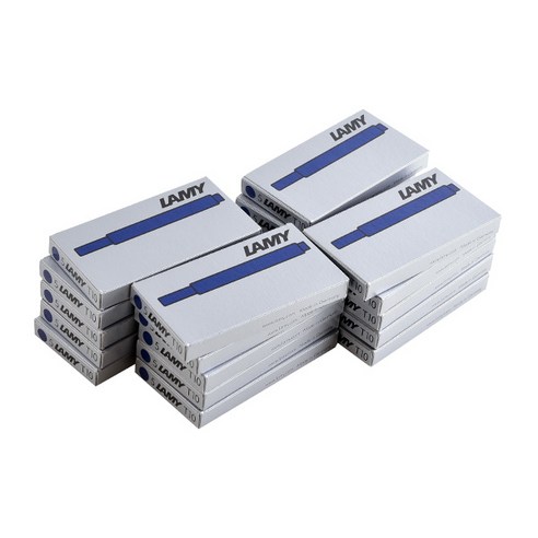 LAMY 잉크 만년필 카트리지 5p, 블루블랙, 20개입