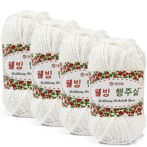 연일섬유 웰빙 행주실 4p, 22번 백색