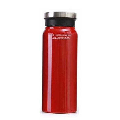 푸코 보텀 보온병 T027, 레드, 550ml