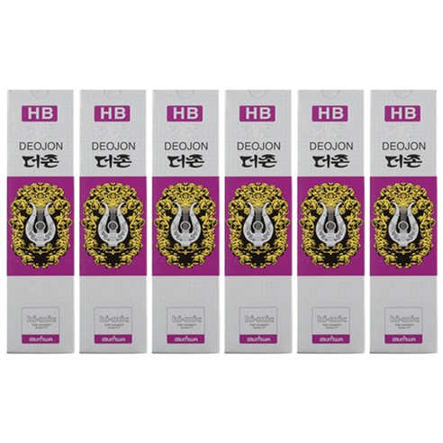 문화연필 연필 더존, HB, 72개입