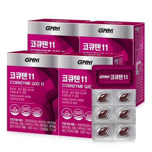 GNM 자연의품격 코큐텐11, 30정, 4개