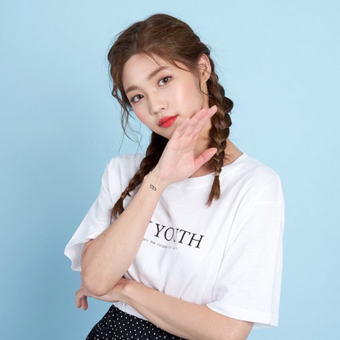반에이크오 여성용 YOUTH 반팔 티셔츠