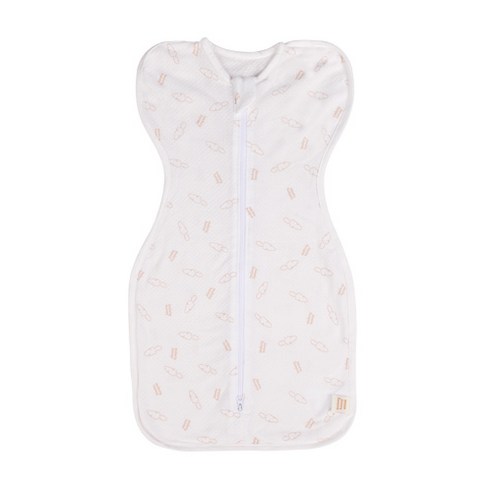 말랑하니 스와들 속싸개 메쉬 M, 캐럿베이지