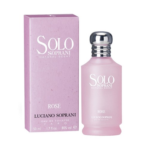 루치아노소프라니 솔로 로즈 오 드 뚜왈렛, 50ml