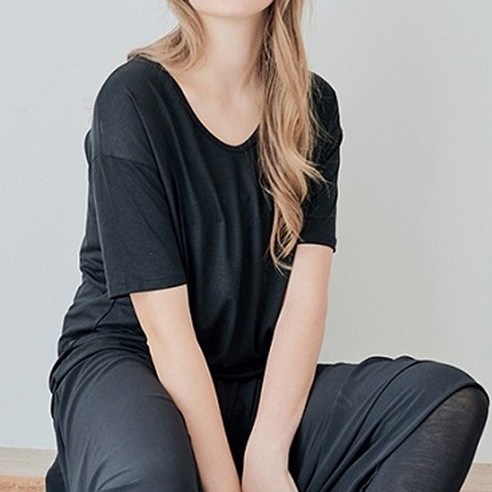 마른파이브 여성용 말라보여 여름 반팔 티셔츠 2p