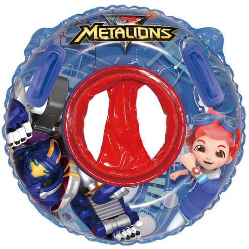 메탈리온 원형손잡이보행기튜브, 혼합 색상, 1개