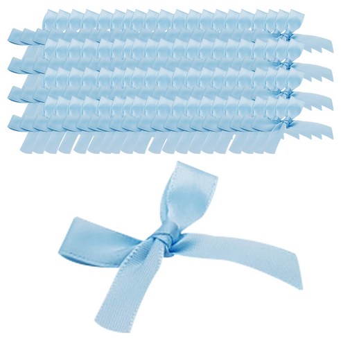 블뤼엔 공단리본 15g x 2p, 스카이블루