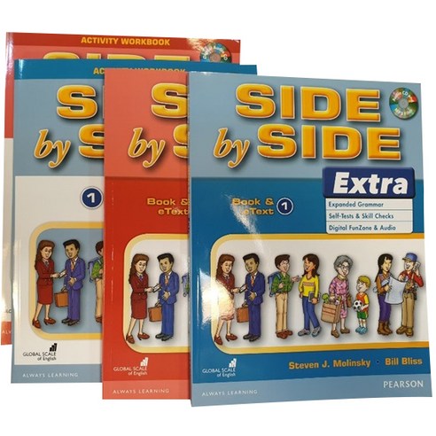 Side by Side Extra 3E Set 1~2 SB WB, Pearson