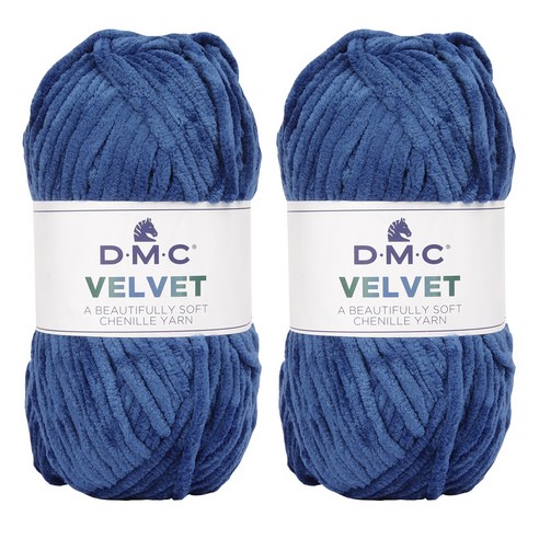 DMC 벨벳 뜨개실 2p, 12 프랜치, 100m