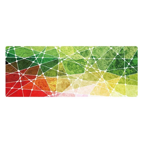 아리코 모던 아트 파편 마우스패드 900 x 400 x 3 mm, MA007, 1개