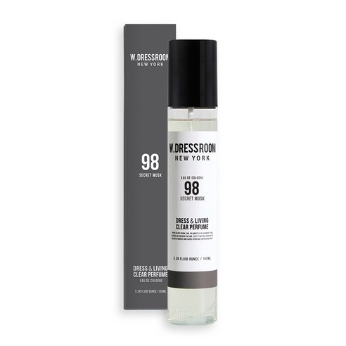 더블유드레스룸 드레스 리빙 클리어 퍼퓸 S2 150ml, No 98 시크릿 머스크, 1개