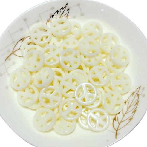 가드 코델리아 DIY 비즈 재료 500g, 아이보리, 1개
