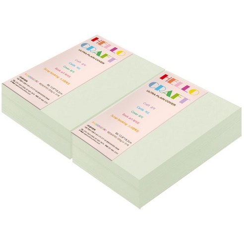 종이문화 두꺼운양면카드지 레인보우카드 No.18 라이트그레이, B6, 480매