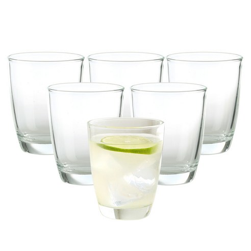 삼호유리 럭키글라스 커브 텀블러 유리컵 260ml, LG-100209, 6개 - 가격 변동 추적 그래프 - 역대가