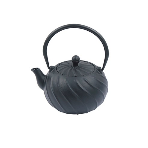무쇠 주전자, 900ml, 블랙
