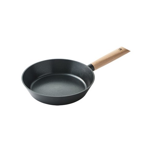 락앤락 우드블랙 통 주물 프라이팬 CAF2402, 24cm, 1개