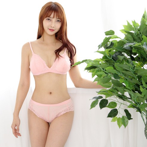 애플스토리 헤라레이스 노와이어 브라렛 2종세트