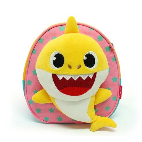 핑크퐁 아기상어 인형 미아방지배낭 WP-B66-PINK
