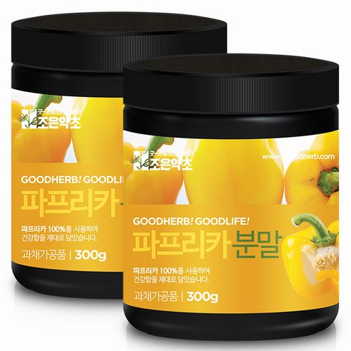 조은약초 파프리카 분말, 300g, 2개