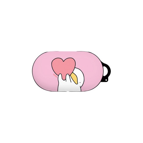 바니몽 오구 엔조이 버즈케이스, 하트핑크, 단일 상품