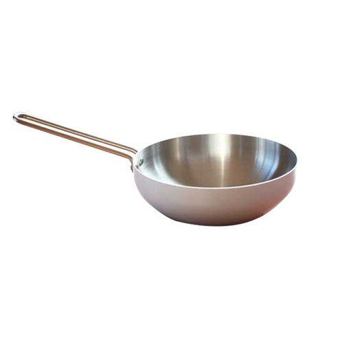 핀일로 통5중 컬러스텐 궁중팬 화이트, 24cm, 1개