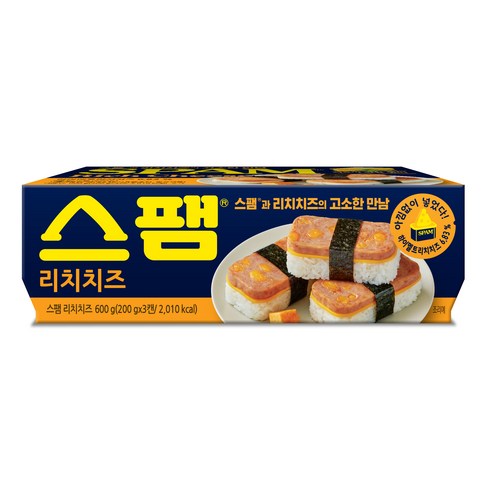 스팸 리치치즈, 200g, 3개